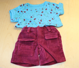 BKBM-6091   Shirt und Cordhose